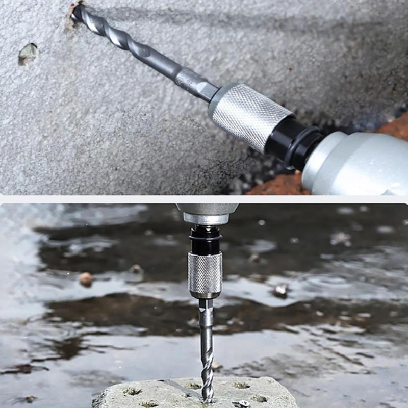 Hammer Drill Converters Impact Wrench Adapter with Leather Rings Pin Design Secure Connection Long Last Performances