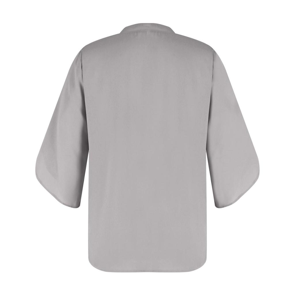 Summer New Fashion Women's Petal Sleeve Tops Loose V-Neck Chiffon Shirt