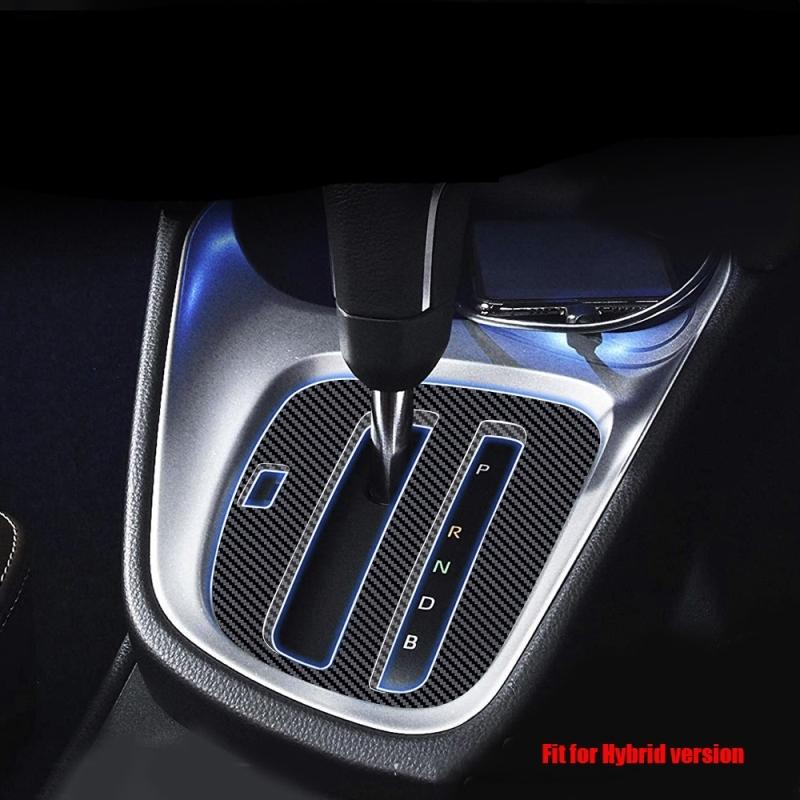 LHD &RHD For Toyota Yaris /yaris Cross   ABS Fuel  Hybrid Console Gear Panel Gear Shift Panel Cover Decoration Frame