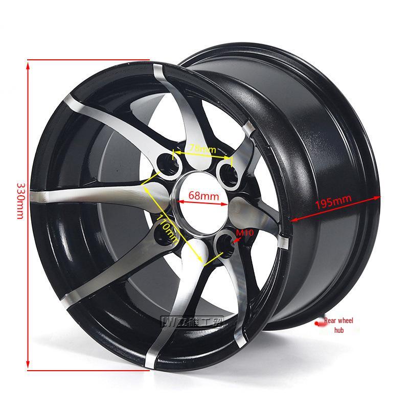 ATV Off-Road Go-Kart with 12-inch Aluminum Wheels and Vacuum Tires