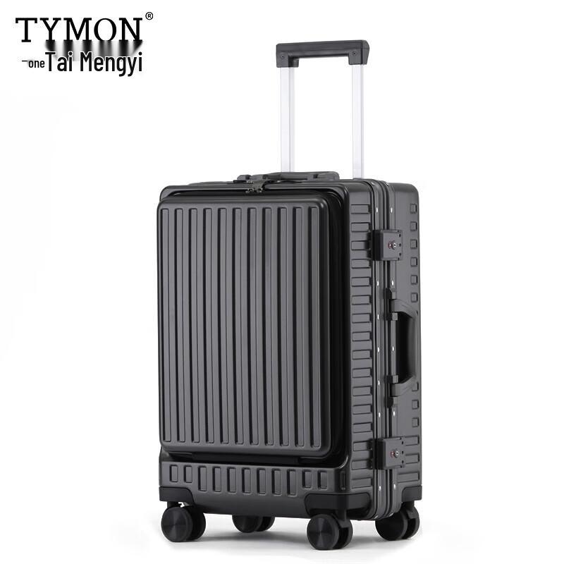 Tymon K1908 Aluminum Frame Front-Opening Suitcase