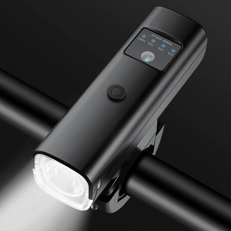 Rechargeable Bicycle Headlight with Horn for Night Riding