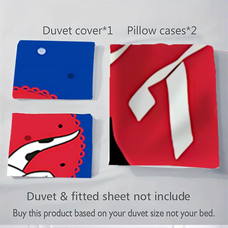 3Pcs Good Night Dalmatian Bedding Sets For All Sizes New 3D Printed Bed Cover Comforter Duvet Cover Pillowcase Bedroom Decoration