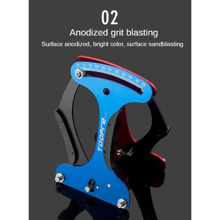 TOOPRE Mountain Bike Spoke Tension Gauge Mountain Wheel Set Ring Elastic Measuring Device Slant Swing Correction Tool