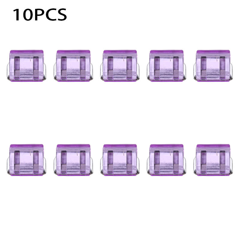 

10 ШТ. Затискачі для одягу Багатофункціональні Затискачі для штанів Ремінці для ніг Тримач Шпильки для одягу Ноги довгих штанів Рукави Регульовані Нековзкі Застібки DIY Рукоділля One Size фіолетовий