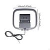 Antenna Outdoor Signal Receiving with Wire for Home Theater Indoor Radio