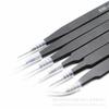 6PCS Anti-Static ESD Tweezers Set - Anti-Magnetic for Electronics & Cake Decorating