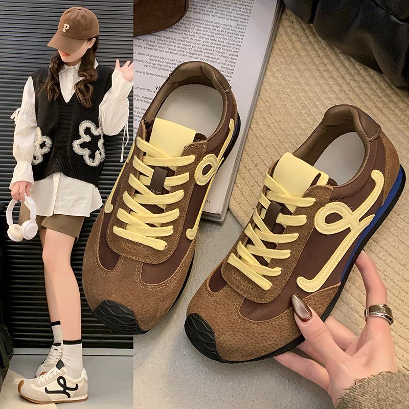 

Fashion Women Sneakers 2025 New Summer Fashion Casual Designer Shoes for Women Comfortable Shallow Trend Sneakers Women Zapatos De Mujer 35 коричневый