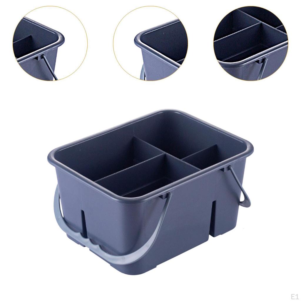 Cleaning Sundries Basket Item Holder Cart Tools for Office