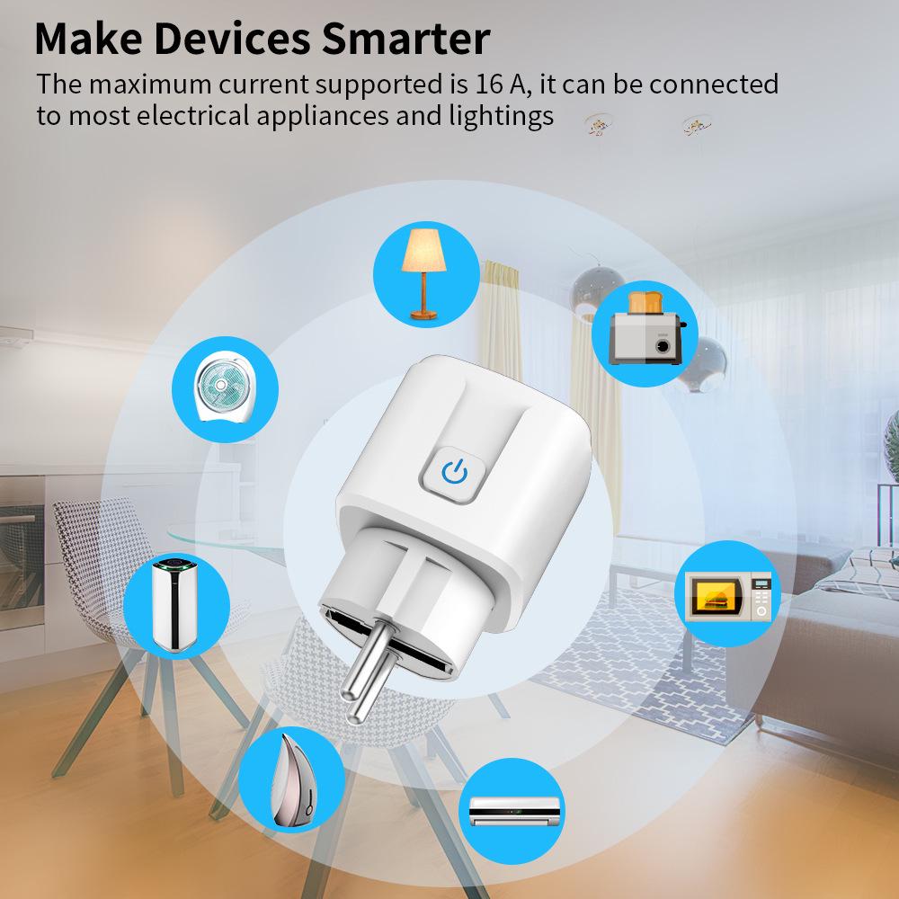 HomeKit WiFi Smart EU Socket with Alexa Remote Timing Control