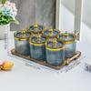 ZISIZ Transparent Plastic Multi-Grain Storage Jar