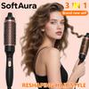 SoftAura 2026 New Curling Thermal Brush PTC Heated Curling Iron Round Brush 32mm Hair Curler Hot Volumizing Brush Styler