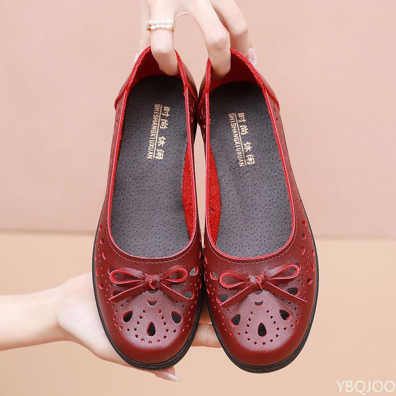 Summer Fashionable versatile women Sandals minimalist Comfort Soft Sole Shoes Lightweight Breathable hollow out Women's Flats