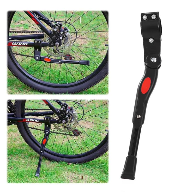 Mountain Bike Support Side Rear Parkingrack MTB Road Bicycle Kick Stand Aluminum Kickstand 24/26/27.5/29/700C Adjustable