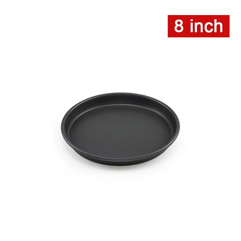 

алюминиевый сплав Антипригарная форма для пиццы Круглый противень для пиццы Глубокая круглая форма Инструмент для жарки и выпечки Посуда для выпечки в микроволновой печи Сковороды