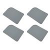 4Pcs Heat Resistant Straightener Pad Silicone Heat Resistant Mat Heat Mat for Curling Iron Straightener Flat Iron