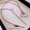 Irregular Metal Pendant Necklace - Versatile, High-End Fashion Jewelry for Women