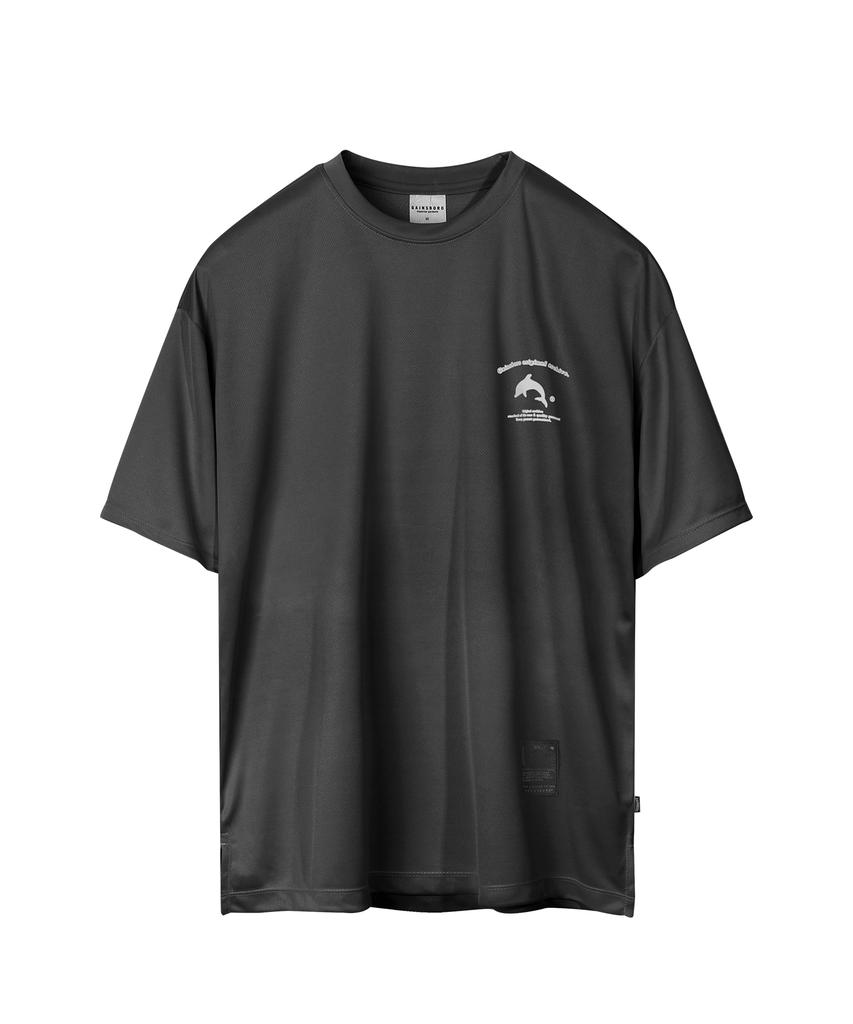 GAINSBORO Coolmore Dolphin Short Sleeve T-Shirt_Charcoal