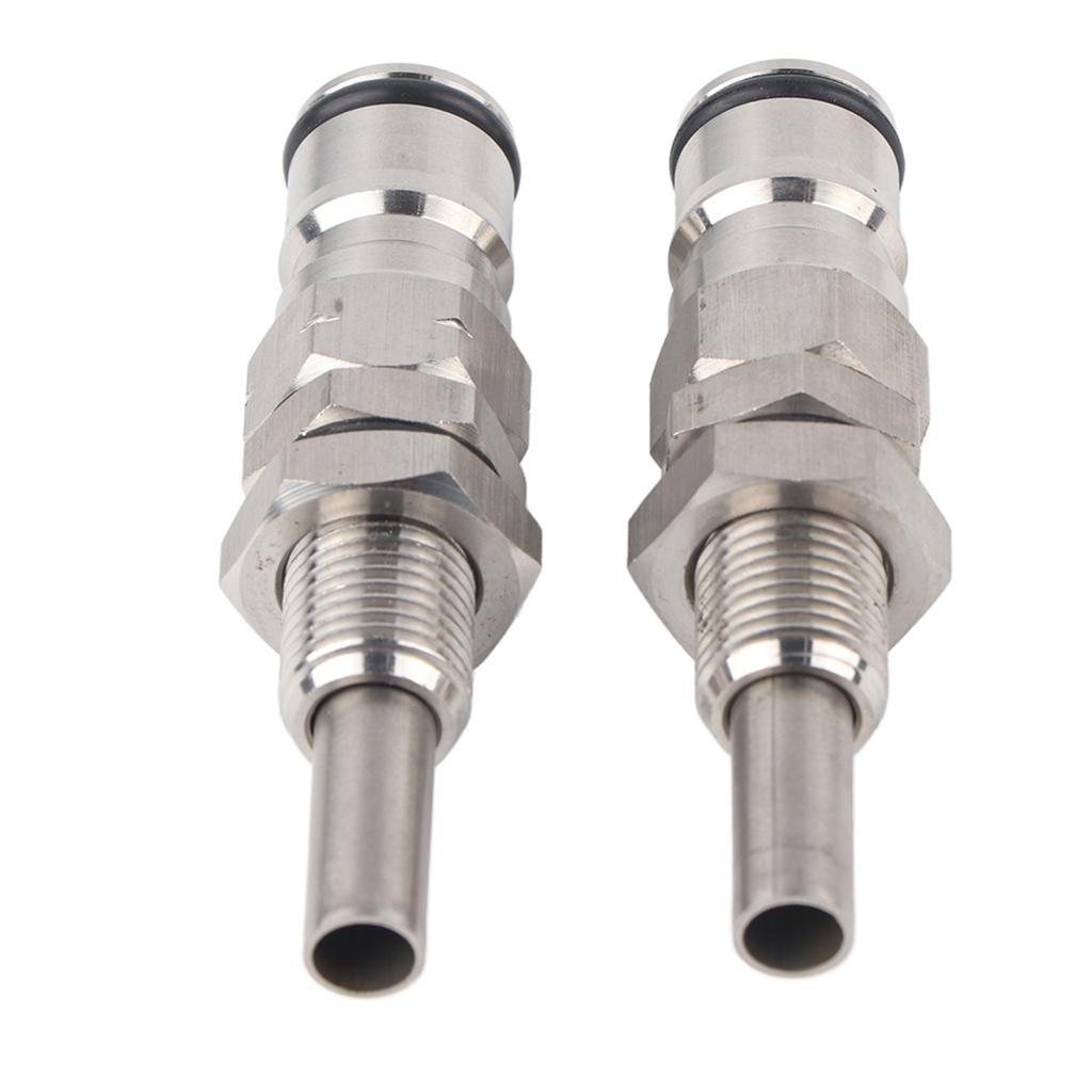 2pcs/ Set Stainless Steel Sturdy Keg Beer Ball Lock Post Connector