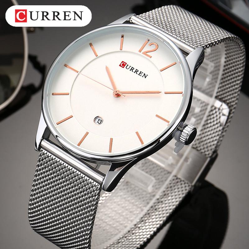 Buy Luxury Brand CURREN Simple Fashion Style Casual Military Quartz Men ...