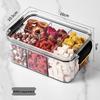 Transparent Plastic Food-Grade Storage Jar for Candy, Tea, Grains, and Cereal