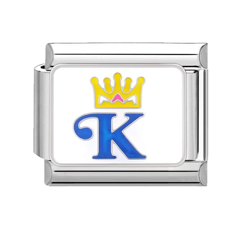 

Милый Мультяшный Король Королева Панда Кофе Пиво Итальянские Шармы Звенья Подходят для Браслета из Нержавеющей Стали 9 мм Женские Украшения DIY Изготовление Подарков