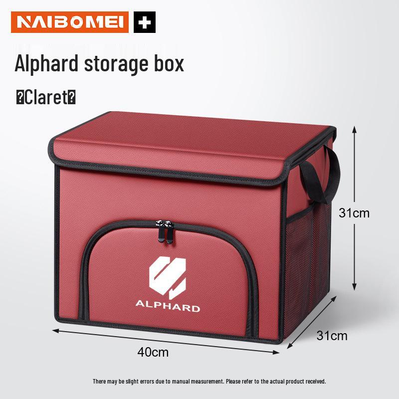 Foldable Trunk Organizer for Toyota Alphard