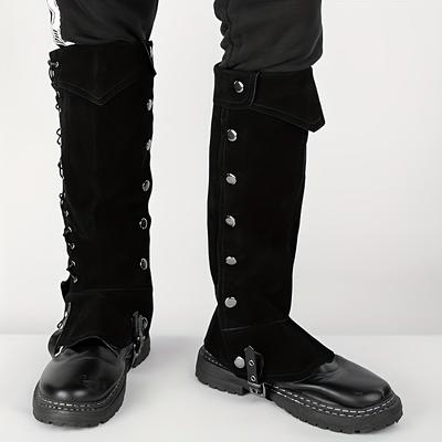 Medieval Gabriel Sudes Boot Covers Renaissance Gaiters Boot Covers Halloween Cosplay Shoe Covers Stage Props Pirate Boots