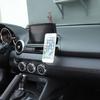 For Mazda MX-5 2016-2024 ABS Car Central Control Air Outlet Mobile Phone Holder GPS Navigation Holder Car Accessories(LHD RHD)
