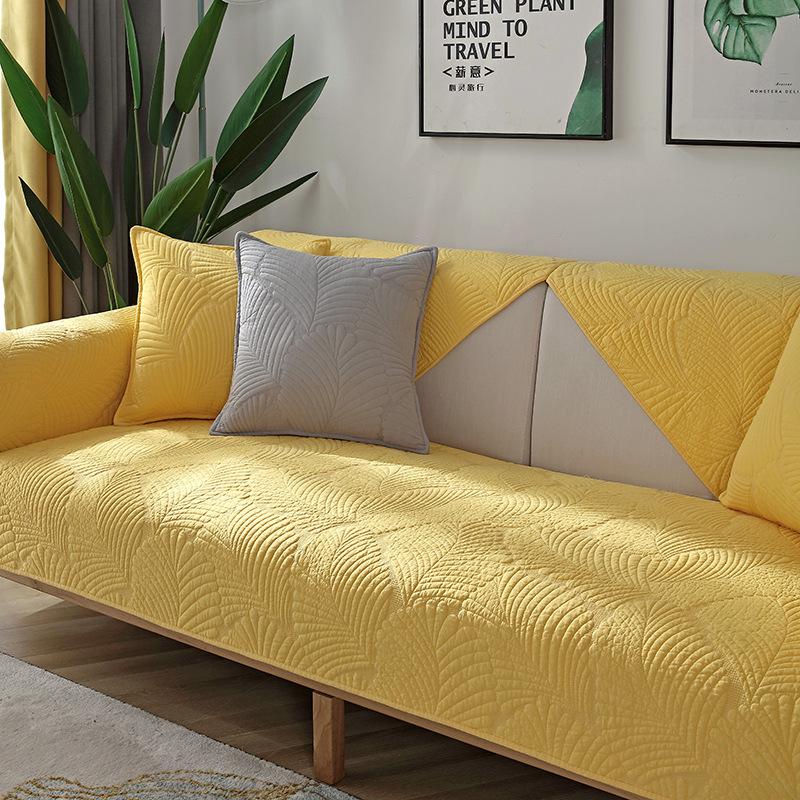 Four Seasons Universal-Sofakissen, Kissen aus reinem Baumwollstoff, nordisch, schlicht, modern, rutschfest, Massivholz, Sofabezug, Baumwollbezug, Handtuch