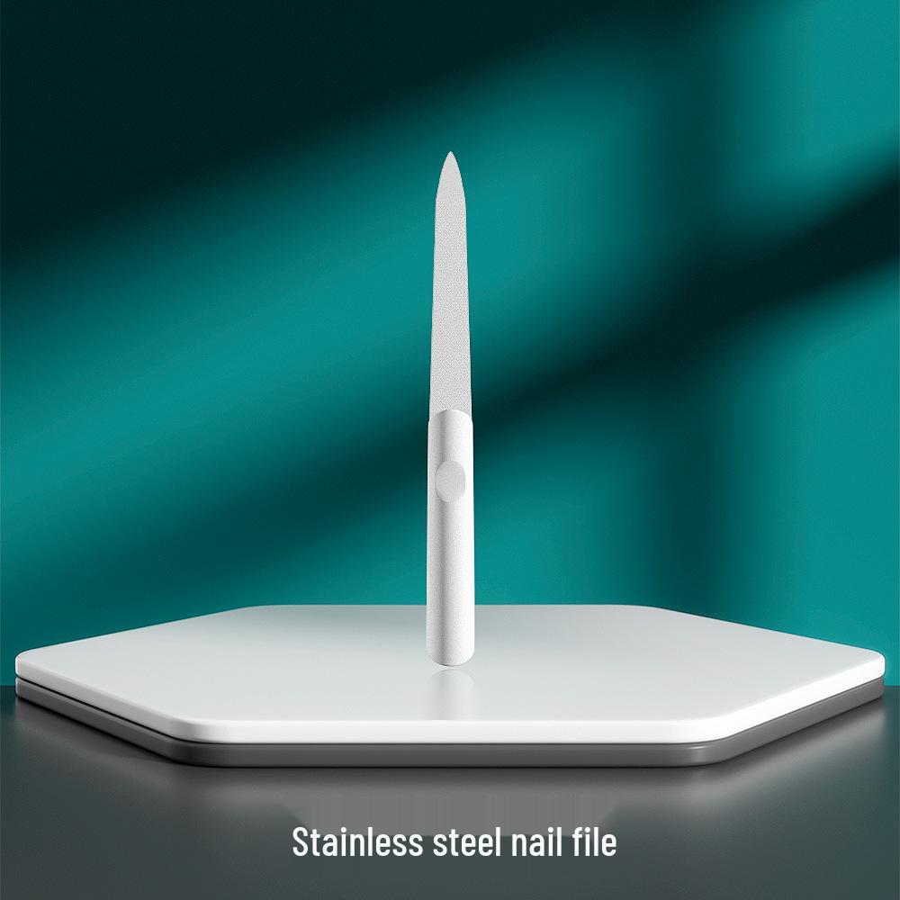 

Набор кусачек и пилок для вросших ногтей с защитой от брызг, большим отверстием, скошенным кончиком, плоским дизайном лезвия