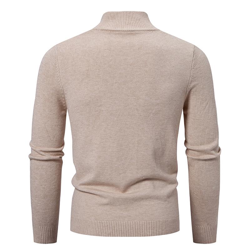 Men's Slim Fit Wool Cardigan Sweater - Autumn Winter Fashion Trend