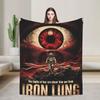 Horror Game Iron Lung Warm Soft Blankets  Kids Plush Bedding Throws Fluffy Couch Chair Flannel Bedspread Sofa Bed Cover