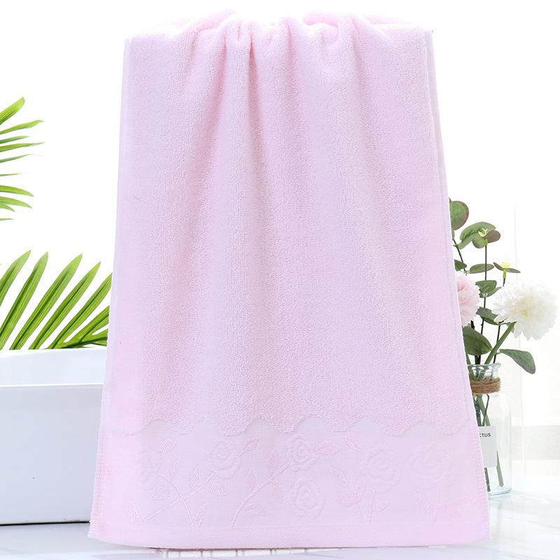 Pure Cotton Embroidered Jacquard Face Towel - Soft, Thick, Absorbent, Gift Box Included