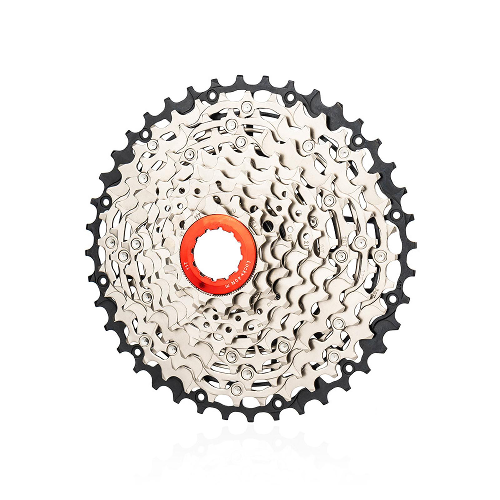 

10 Speed Cassette Sprocket Hollow Light Weight Bicycles Freewheel Replacement Road Bike Cassette Easy to Install