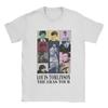Loui Tomlinsons The Eras Tour T-Shirts für Herren Reine Baumwolle Coole T-Shirts O-Ausschnitt T-Shirts Kurzarm Tops Übergröße