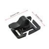 D-buckle Drink Tube Clip 360 Degree Rotatable Water Bladder Bag Clip Quick Release Clamp Backpack Accessories for Camping Hiking