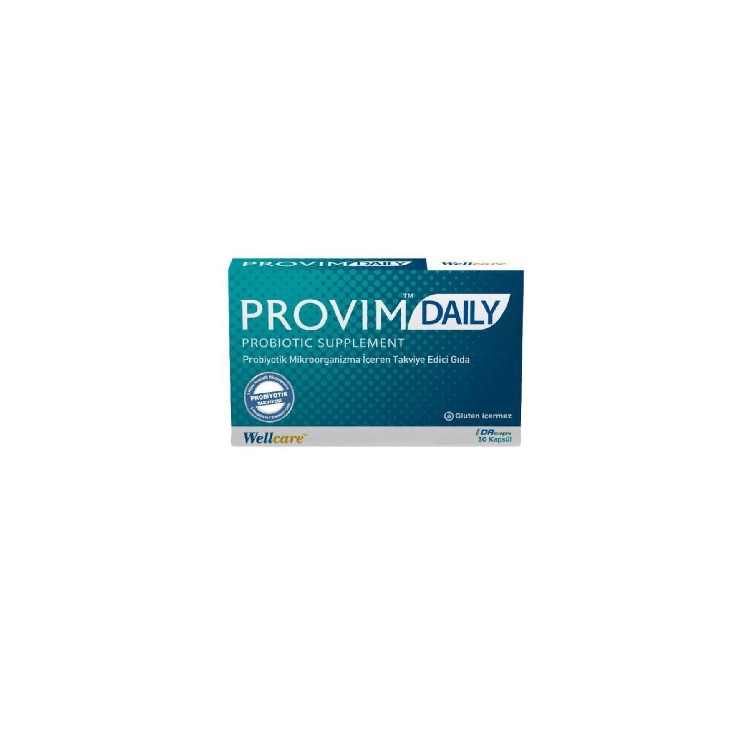 

Provim Daily Probiotic Microorganism Reinforcing Food 30 Capsules