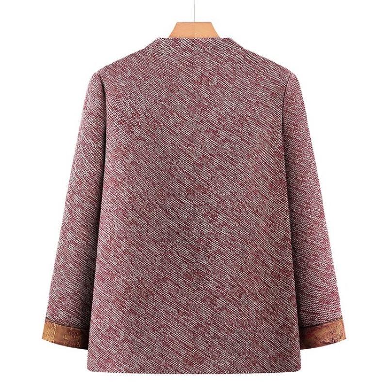 Elegante Frühlingsjacke für Frauen mittleren Alters und ältere Frauen: Omas kurzer Mantel, Perfekt für Mamas Frühlings- & Herbstgarderobe