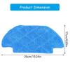 Pack of 5 Cleaning Cloths Mop Attachments Mopping Cloth Replacement Pad Cotton Texture Suitable for ZK901 Robot Vacuum