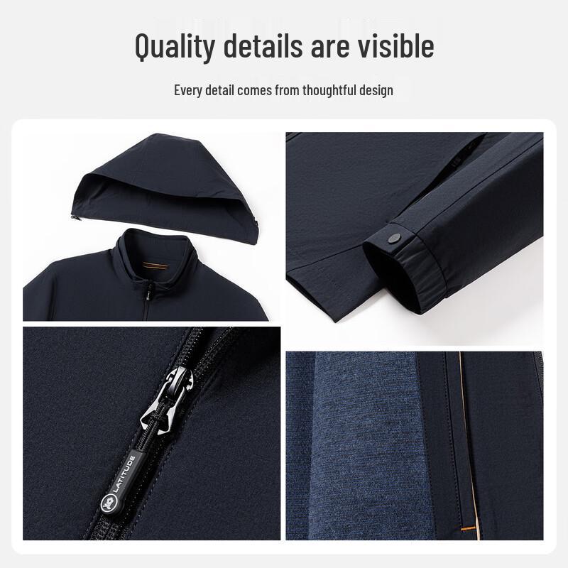 Montagut Men's Detachable Hooded Jacket