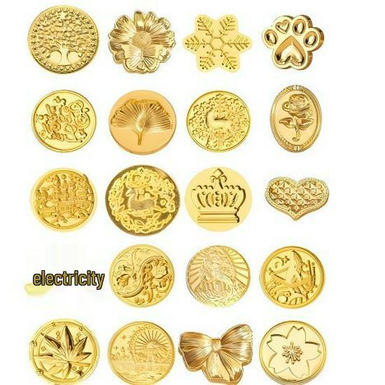 Creative Irregular Shape Wax Seal Stamp Heads - Multiple Styles