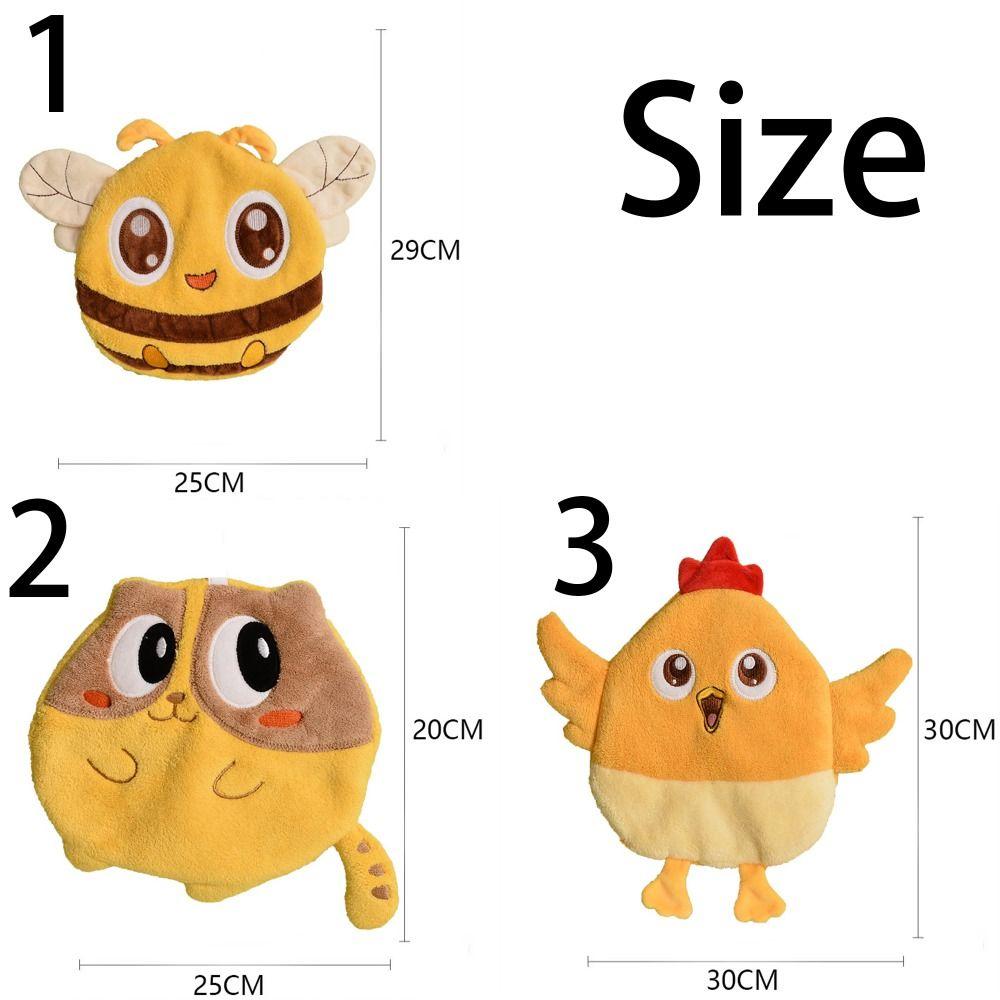 Cute Animal Handkerchief Towel Cartoon Children's Handkerchief Shower Towels Bath Towel  Kitchen