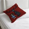 Cute HHannibal and Will Chibi Square Pillow Case Soft Decorative Throw Pillow Cover for Home Sofa Bed