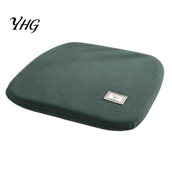 Cozy Fleece Seat Cushion for Winter Memory Foam Chair Cushion, Thickened Dining Pad with Straps, Replacement Wooden Chairs Non-Slip Backing, Washable