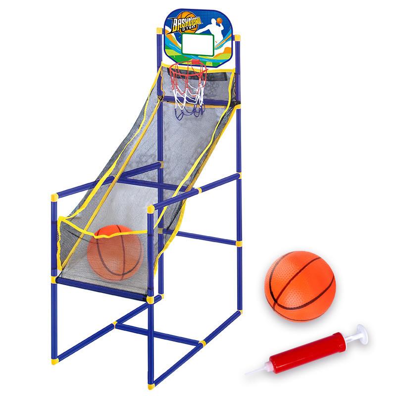 Indoor Outdoor Childrens Basketball Hoop With Inflatable Ball And Pump For Active Play