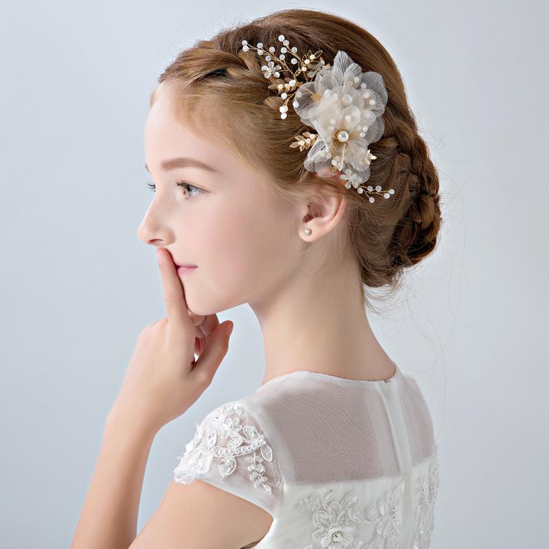 Floral Hair Accessories: Flower Clips & Headbands for Girls & Brides