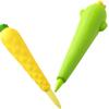 Novelty Gel Pens 0.5mm Universal Refill Decompression Toys Soft Sponge Gel Pen for Students Kids School Office Supplies