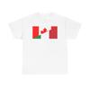 Flagge von Kanada und Italien (Kanada) T-Shirt