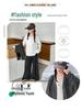 Mädchen 2025 Gestreiftes Cardigan-Set - Herbst/Frühling Koreanischer Stil 3-teiliges Outfit